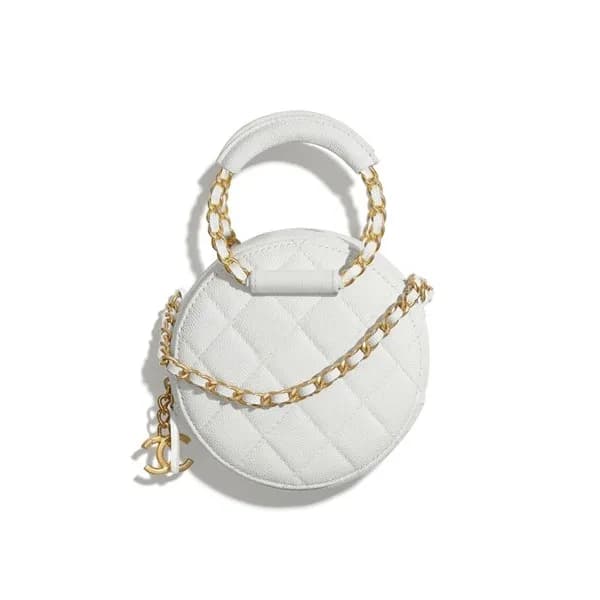 Chanel 2020 Leather Chain Tote Shoulder Cross Bag,… - 1