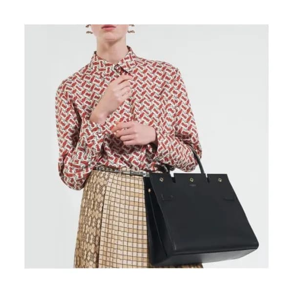 [버버리]Burberry 2020 Womens Classic Silk Check Tshir… - 1
