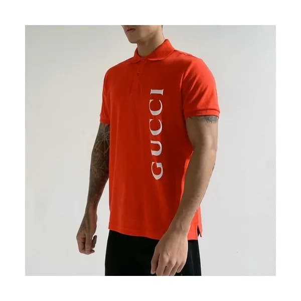 [매장판]Gucci 2020 Mens Logo Cotton Short Sleeved Pol… - 1