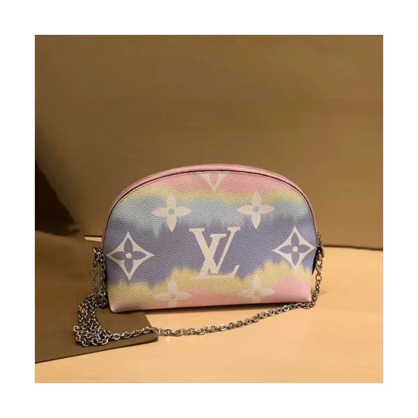 Louis Vuitton 2020 Monogram PVC Pouch Chain Should… - 1