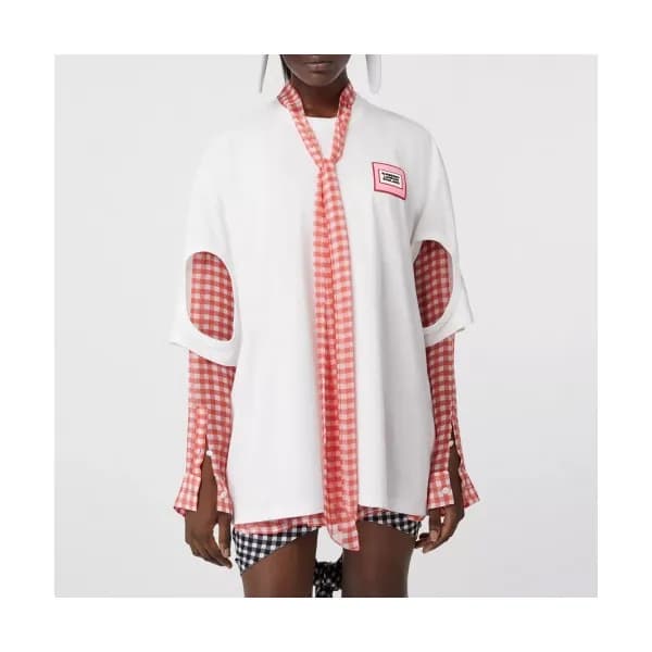 [버버리]Burberry 2020 Womens Logo Short Sleeved Tshir… - 1