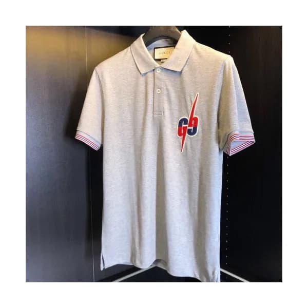 [매장판]Gucci 2020 Mens Logo Cotton Short Sleeved Pol… - 1