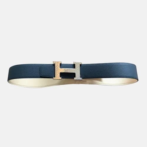 Hermes 2021 Men's Leather Belt - 에르메스 2021 남성용… - 1