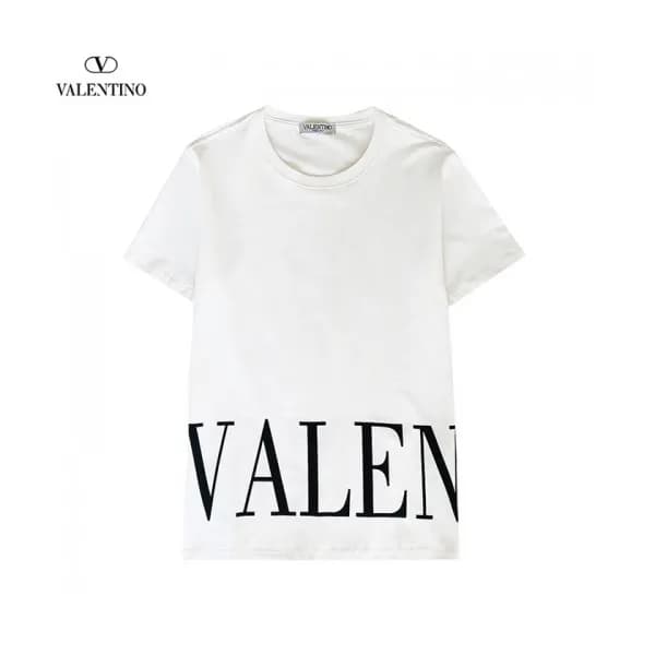[발렌티노]Valentino 2021 Mens Logo Crew-neck Short Sle… - 1