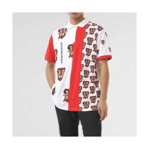 [버버리]Burberry 2021 Mm/Wm Logo Cotton Short Sleeved… - 1