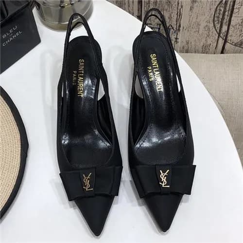 Saint Laurent 2021 Women's Leather High Heel S… - 1