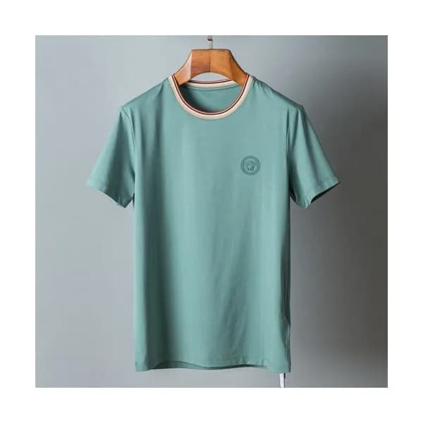 [베르사체]Versace 2021 Mens Logo Short Sleeved Tshirts… - 1
