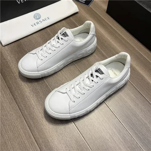 Versace 2021 Men's Leather Sneakers,VERS0561 -… - 1