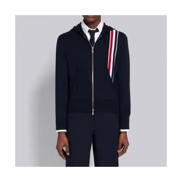 Thom Browne Mens Strap Sweaters Navy - 톰브라운 2021 … - 1