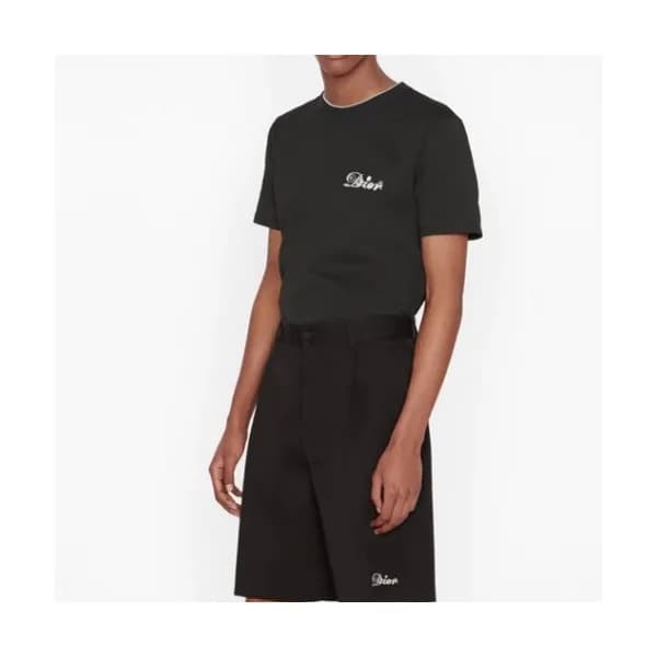 Dior Mm/Wm Casual Crew-neck Short Sleeved Tshirts… - 1