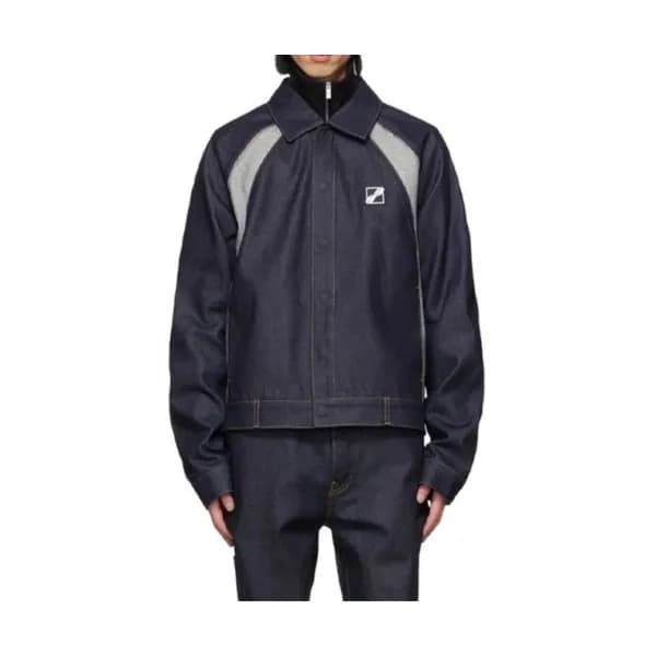 WELLDONE Mm/Wm Retro Logo Jackets Navy - 웰던 2021 … - 1
