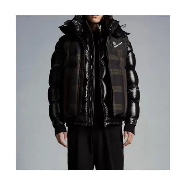 Moncler Mens Patch Logo Duck Down Padding Vest - 몽… - 1