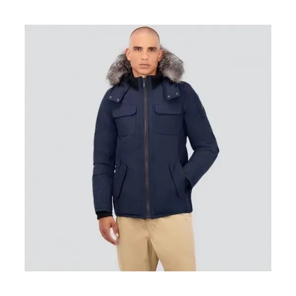 Moose Knuckle Mm/Wm Logo Duck Down Padding Navy - … - 1