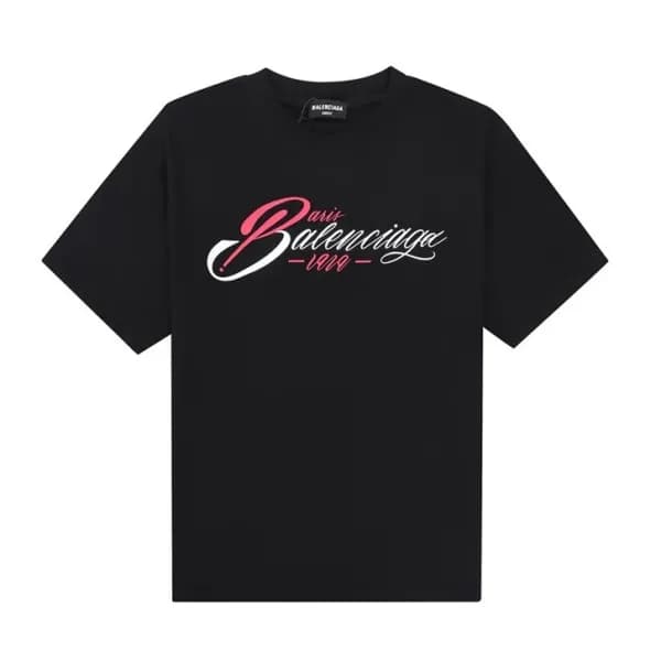 루이비통 남성 블랙 크루넥 반팔티 - Mens Black Tshirts - lou04201… - 1