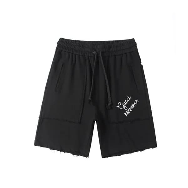 구찌 남성 캐쥬얼 블랙 반바지 - Mens Black Half-pants - guc0497…