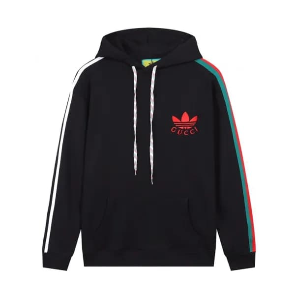 구찌 남/녀 트렌디 블랙 후드티 - Gucci Unisex Black Hoodie - gu… - 1