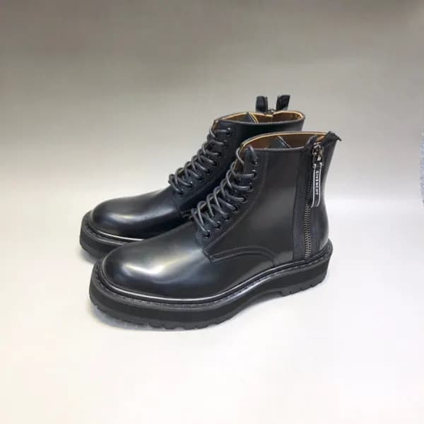 지방시 남성 블랙 앵클 부츠 - Givenchy Mens Black Boots - giv0… - 1