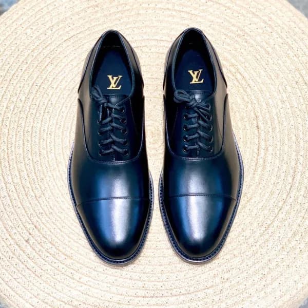 루이비통 남성 블랙 옥스퍼드 - Louis vuitton Mens Black Oxford … - 1
