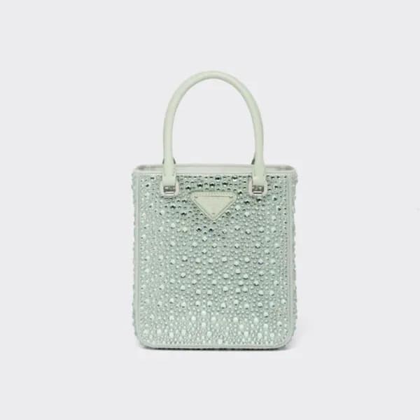프라다 여성 민트 토트백 - Prada Womens Mint Tote Bag - pr246… - 1