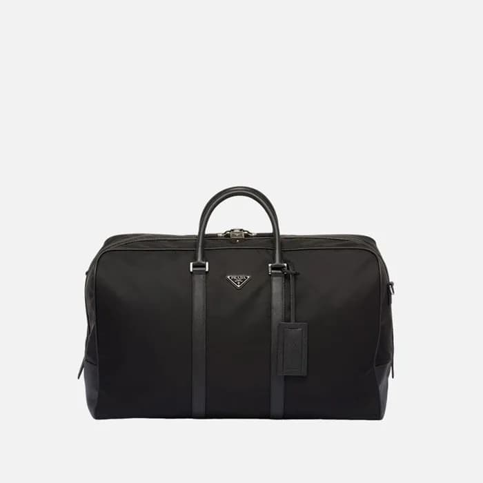 프라다 남성 리나일론 사피아노 더플백 【매장-560만원대】 - Prada Mens Blac… - 1