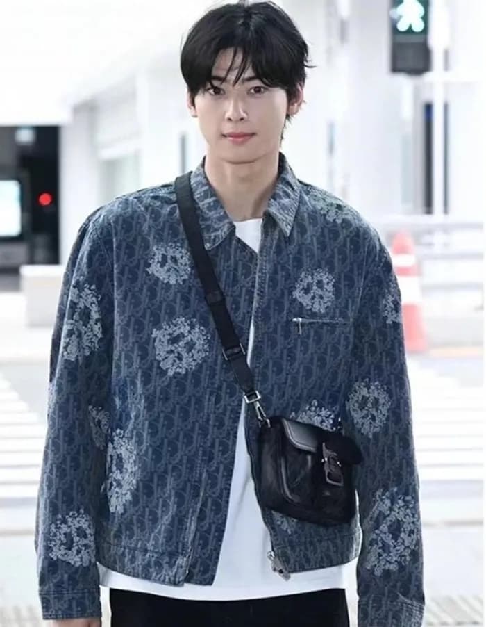 디올 남성 블루 데님 자켓 - Dior Mens Blue Jackets - di718x - 1