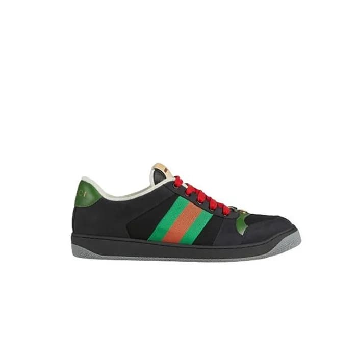 구찌 남/녀 더티 블랙 스크리너 스니커즈 【매장-130만원대】 - Gucci Unisex … - 1