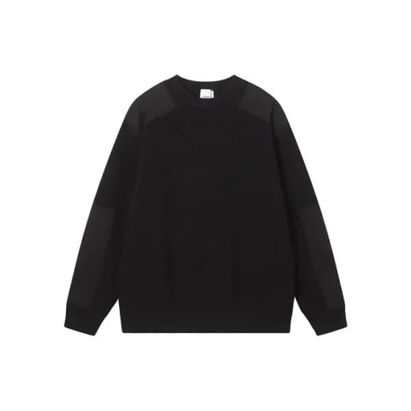 버버리 남성 크루넥 스웨터 - Burberry Mens Black Sweater - bu3… - 1