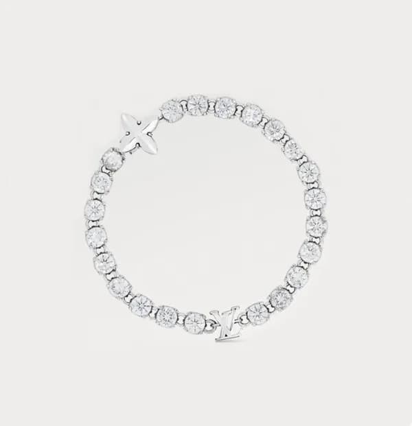 루이비통 여성 화이트 골드 팔찌 - Louis vuitton Womens White Gol… - 1