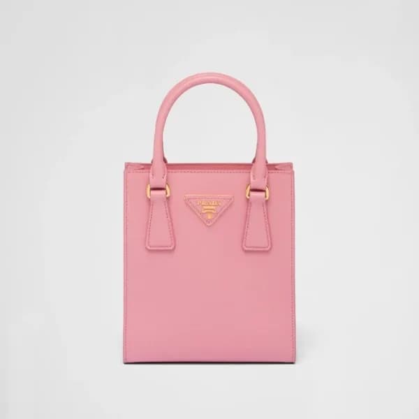 프라다 여성 핑크 사피아노 토트백 - Prada Womens Pink Tote Bag - … - 1