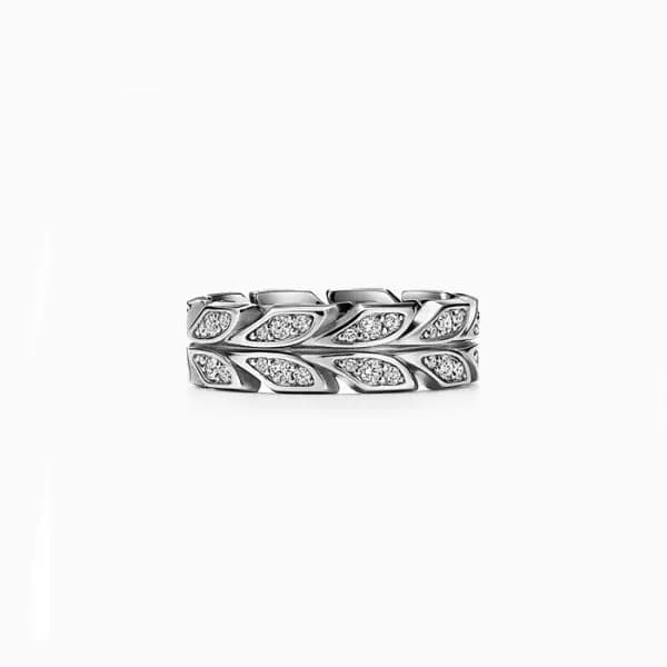 티파니 여성 화이트 골드 반지 - Tiffany Womens White Gold Ring … - 1