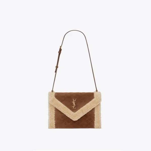 입생로랑 여성 브라운 숄더백 - Saint Laurent Womens Brown Shoul… - 1