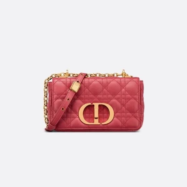 디올 여성 핑크 카로 백 - Dior Womens Mini Caro Bag - dib499… - 1