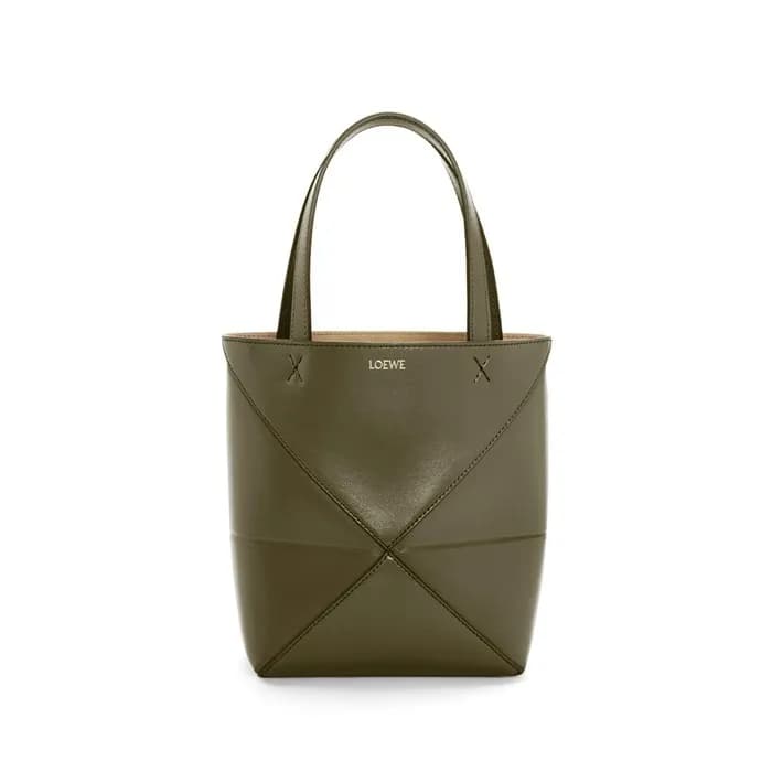로에베 여성 퍼즐 카키 토트백 - Loewe Womens Puzzle Tote - lob9…