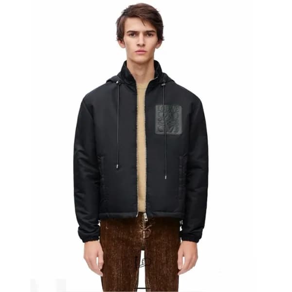 로에베 남성 블랙 자켓 - Loewe Mens Black Jackets - loc326x - 1