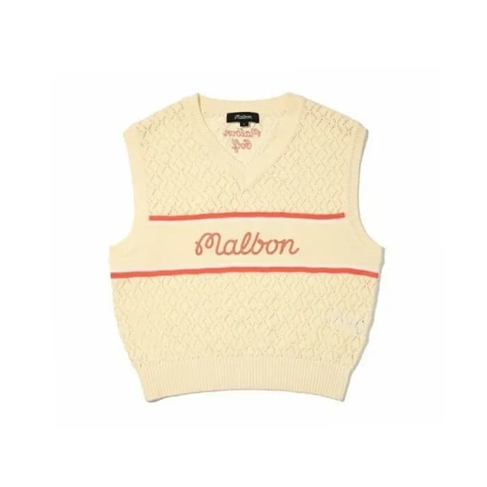 [MALBON] 말본 여성 스크립트 크로셰 베스트 - gol756x - 1