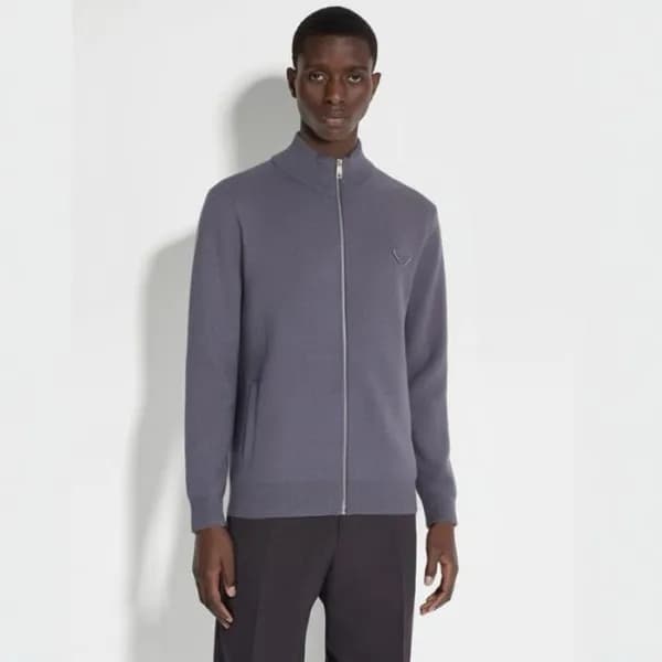 프라다 남성 집업 스웨터 - Prada Mens Zip-up Sweater - prc276… - 1