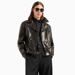 알마니 남성 가죽 자켓 - Armani Mens Leather Jacket - arc429…
