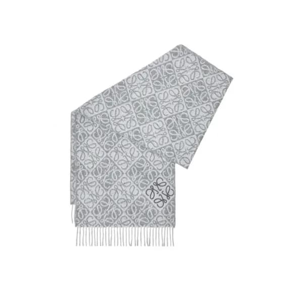 로에베 남/녀 양면 머플러 - Loewe Unisex Reversible Muffler -… - 1