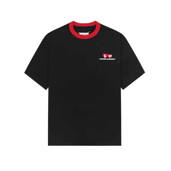메종 마르지엘라 남성 라운드 반팔 티셔츠 - Maison Margiela Mens Roun… - 1
