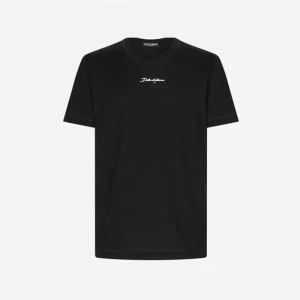 돌체앤가바나 남성 반팔 티셔츠 - Dolce&Gabbana Mens Round Tshirt… - 1