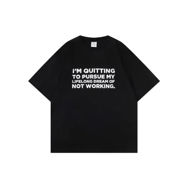 베트멍 남/녀 라운드 반팔 티셔츠 - Vetements Unisex Oversize Tsh… - 1