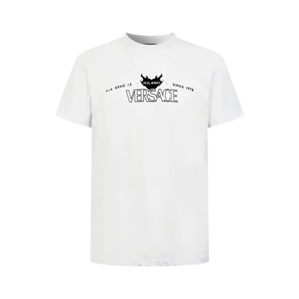 베르사체 남성 반팔 티셔츠 - Versace Mens Round Tshirts - vec6… - 1