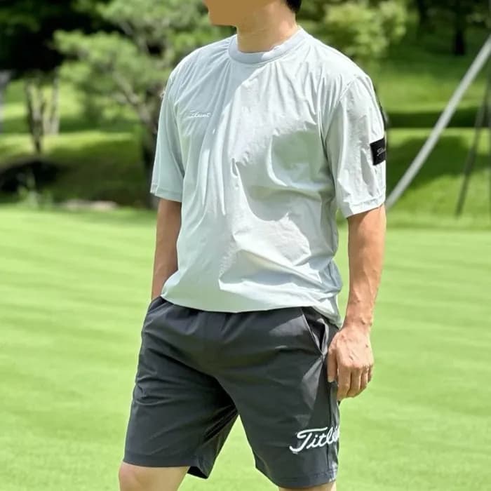 [Titleist] 타이틀리스트 남성 투어 핏‘S 우븐 탑&셔츠 세트 - gol1645x - 1