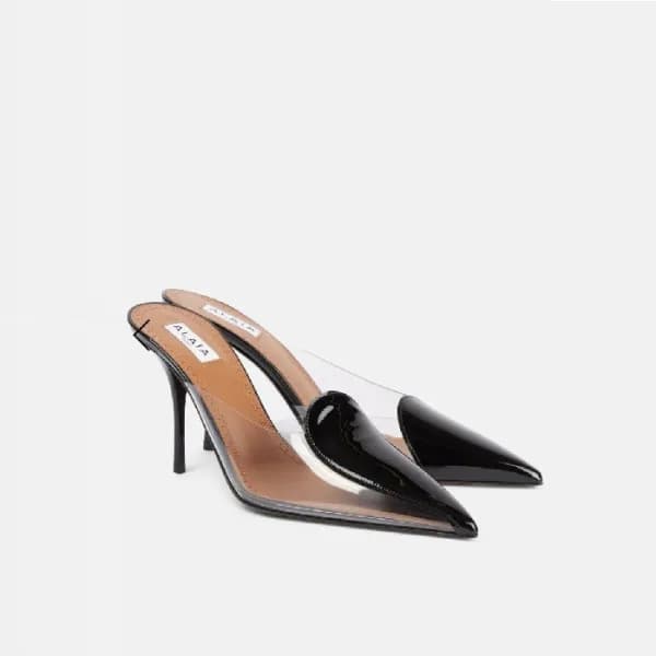 알라이아 여성 페이던트 꾀흐 뮬 - Alaia Womens Cœur Abstrait Mul… - 1