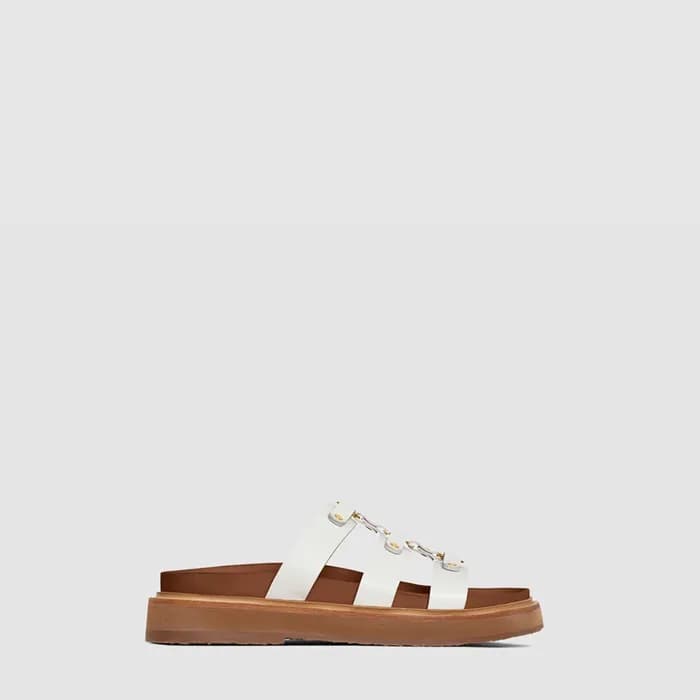 셀린느 여성 티피 슬라이드 카프스킨 - Celine Womens Tipi Slide Cal… - 1