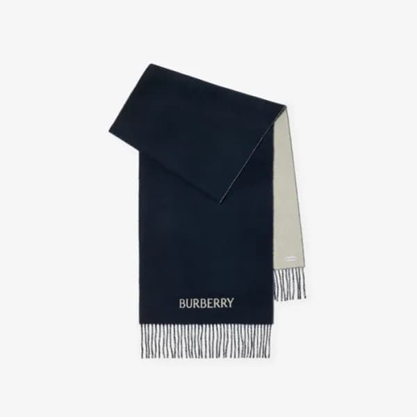 버버리 남/녀 양면 머플러 - Burberry Unisex Reversible Muffle… - 1