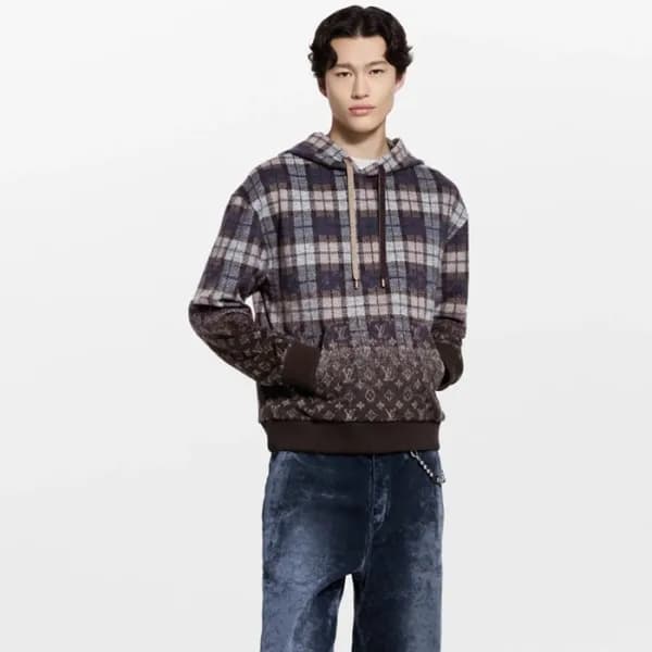 루이비통 남성 클래식 후드티 - Louis vuitton Mens Classic Hoodi… - 1