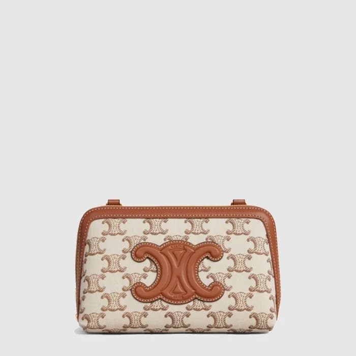 셀린느 여성 퀴르 트리옹프 체인 클러치 미니백 - Celine Womens Cur Trio… - 1