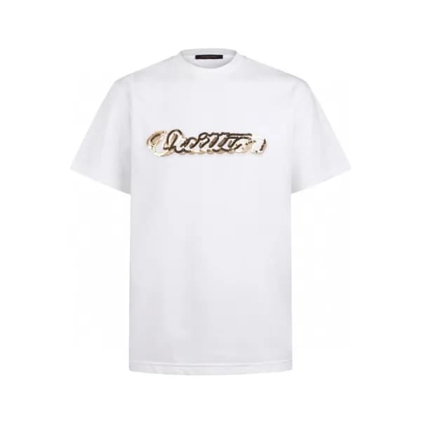 루이비통 남성 라운드 반팔 티셔츠 - Louis vuitton Mens Round Tshi… - 1