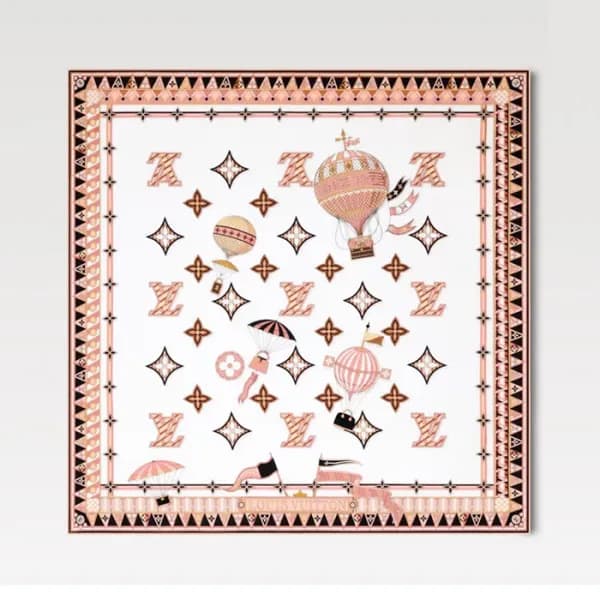 루이비통 여성 스퀘어 스카프 - Louis vuitton Womens Square Scar… - 1